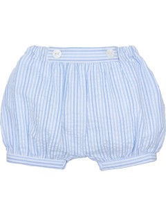 culotte con bottoni a righe goffrate