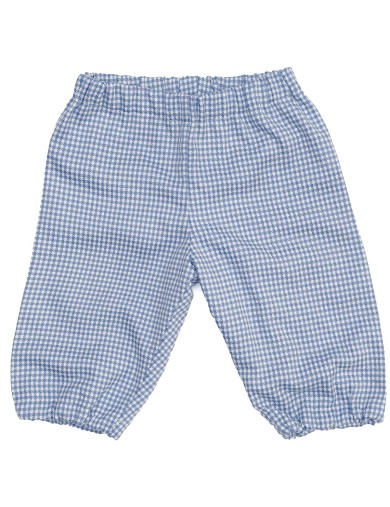 checked flannel trousers - Malvi&Co, New Born line