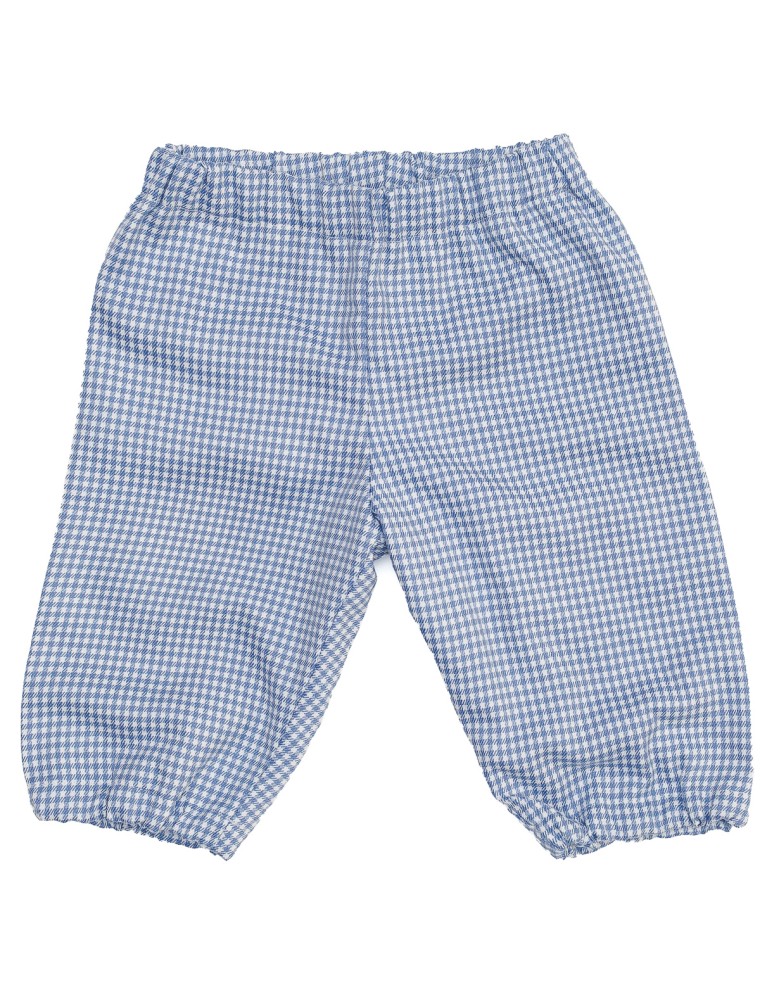 pantaloni in flanella a quadretti - Malvi&Co, linea New Born
