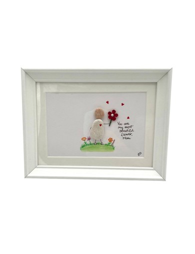 you are my most beautiful flower mom