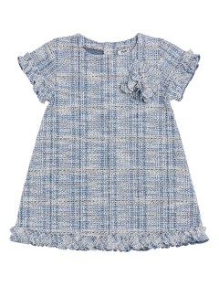 vestito in tessuto tweed 