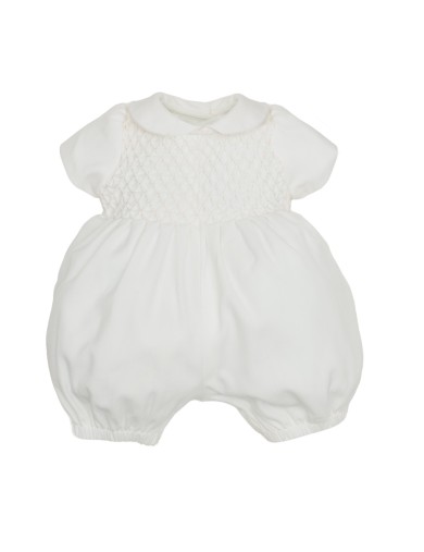 tutina in velluto con smock