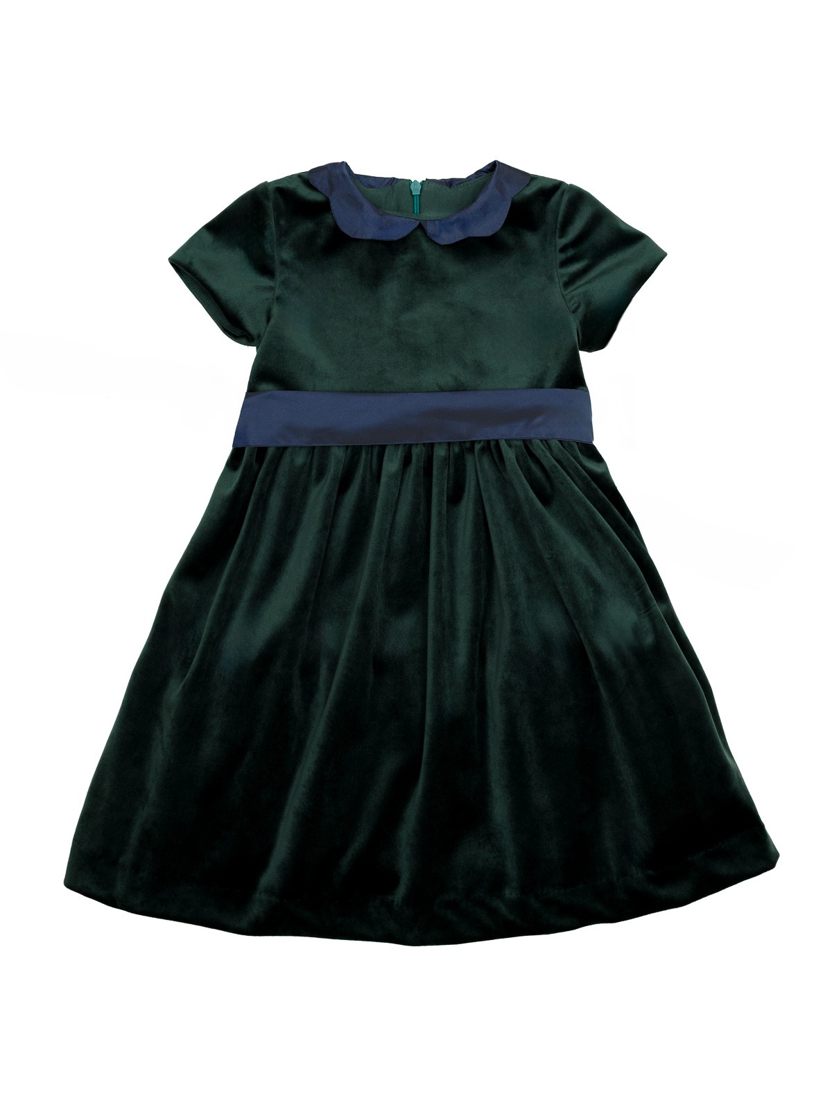 velvet dress with belt