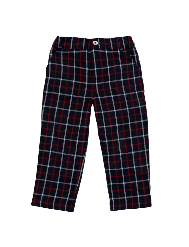 pantaloni in tartan