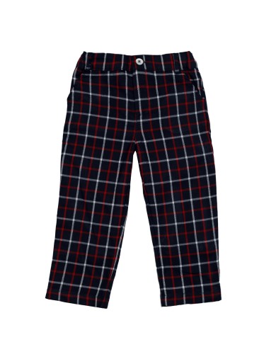 pantaloni in tartan
