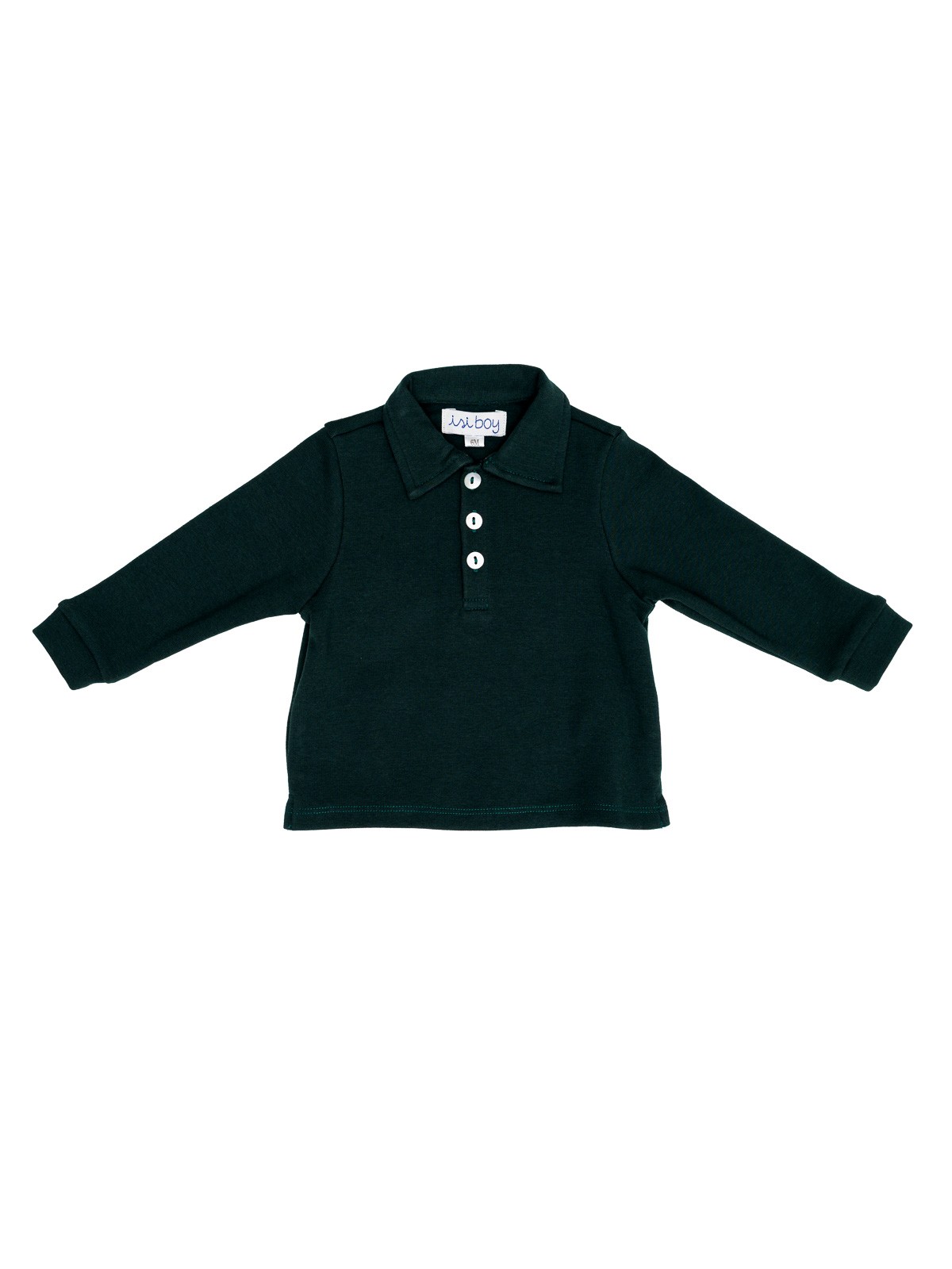 polo in interlock con rifiniture in tartan moda 