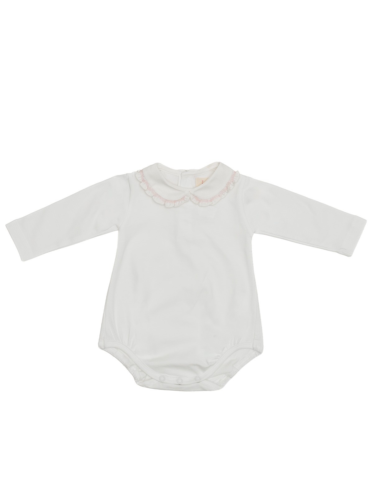 jersey body with smock on the collar 