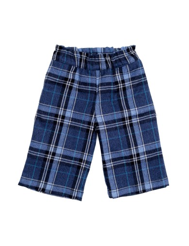 3/4 tartan trousers