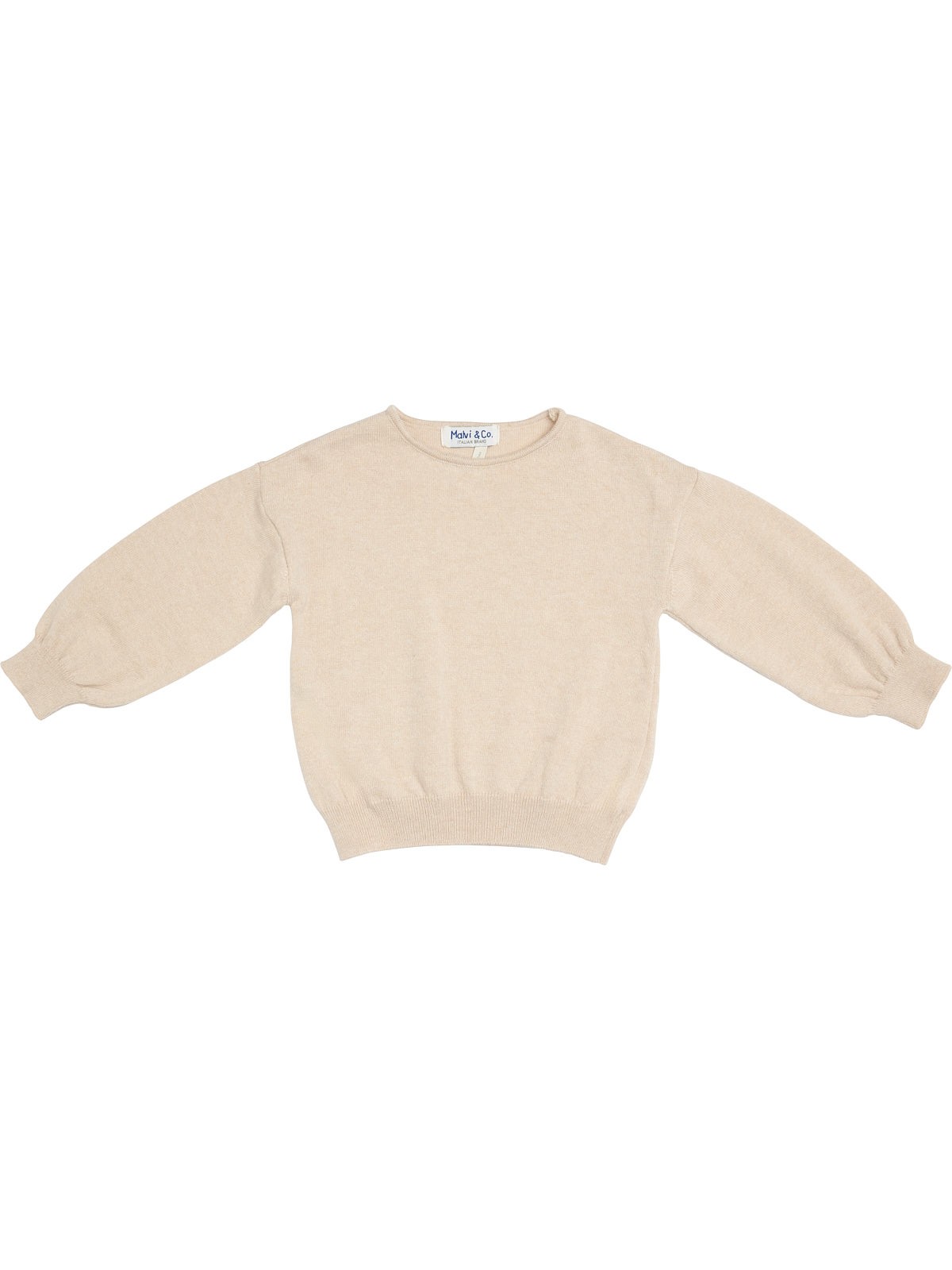 wide sleeves wool/cashmere pullover