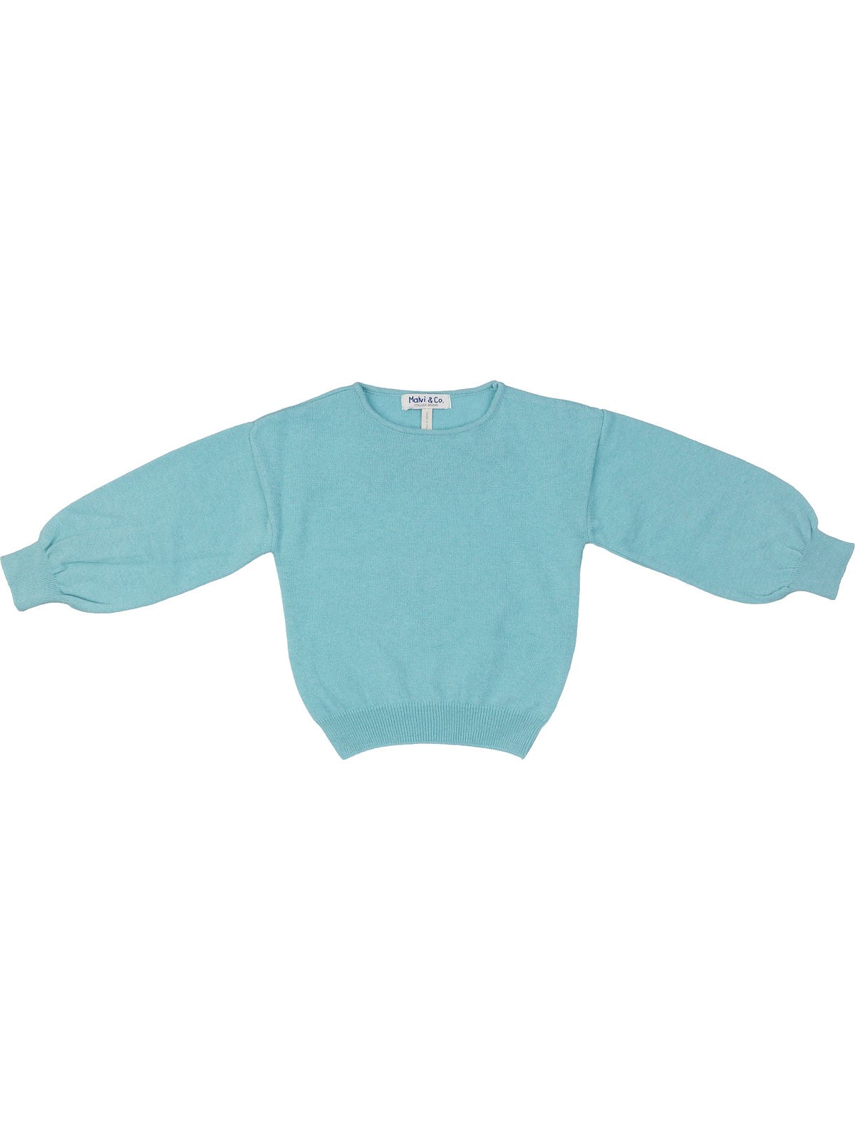 wide sleeves wool/cashmere pullover