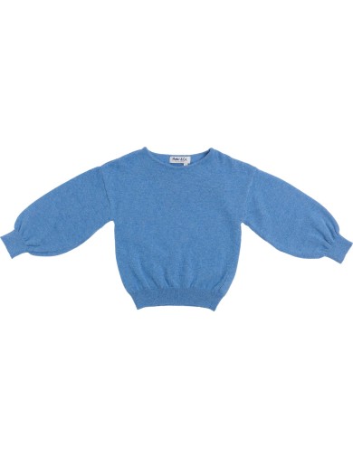 wide sleeves wool/cashmere pullover