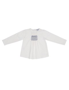 jersey T-shirt with smock