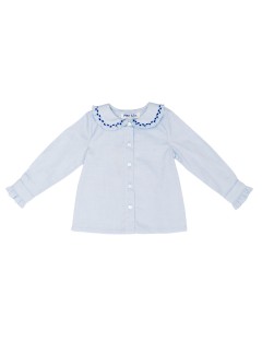 oxford shirt with smock