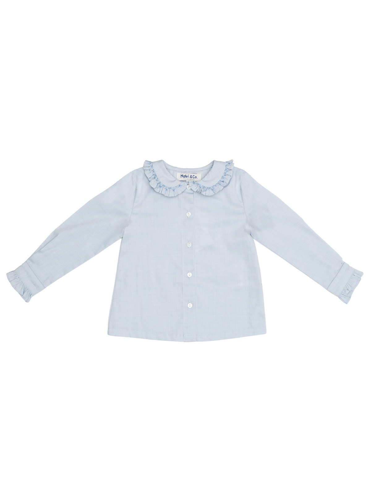 oxford shirt with smock