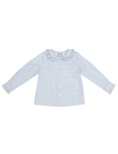 oxford shirt with smock