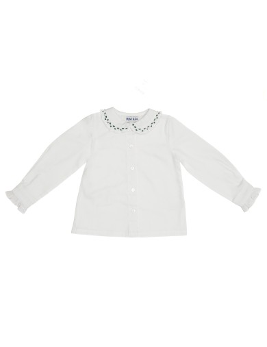 oxford shirt with smock