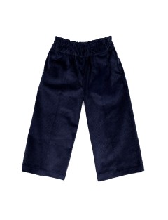 pantaloni palazzo in velluto 1000 righe