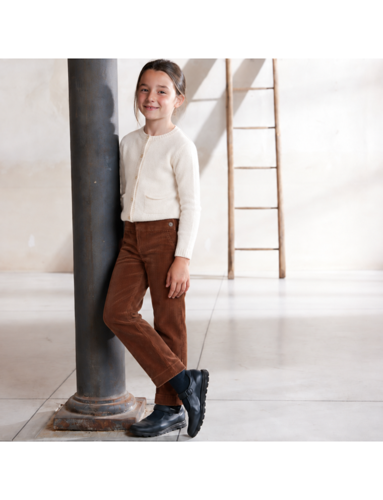 corduroy (1000 lines) trousers - slim fit
