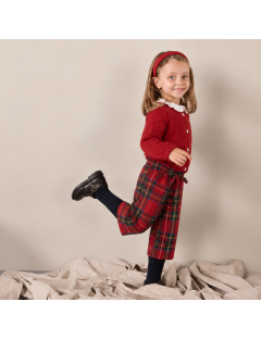 pantaloni in tartan 