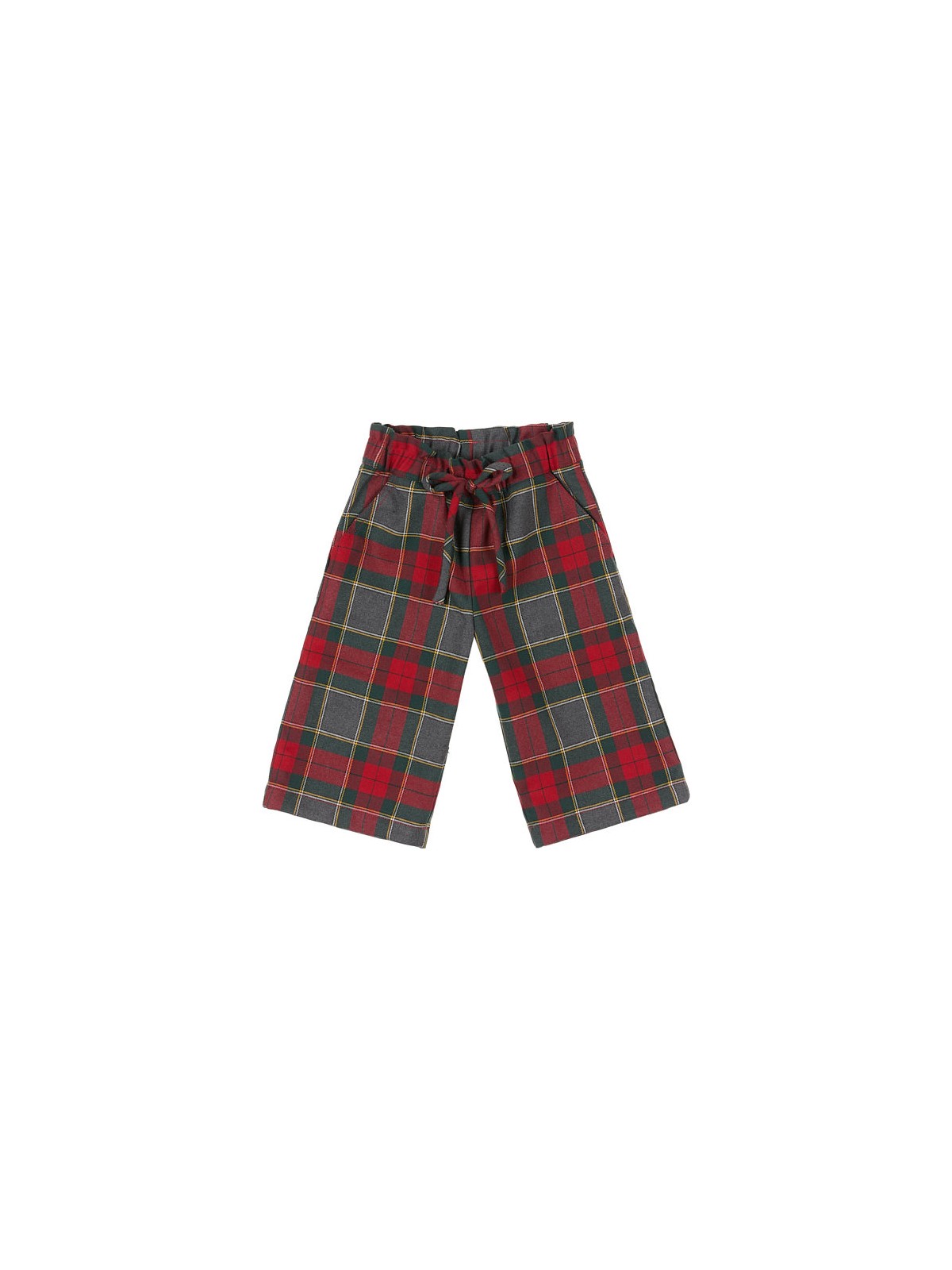 pantaloni in tartan 