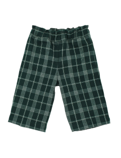 pantaloni alla caviglia in tartan moda con elastico in vita