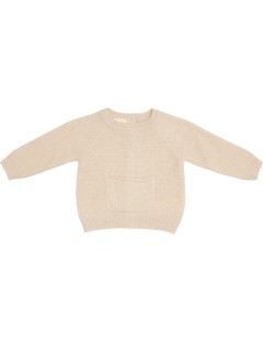 wool/cashmere pullover with pocket
