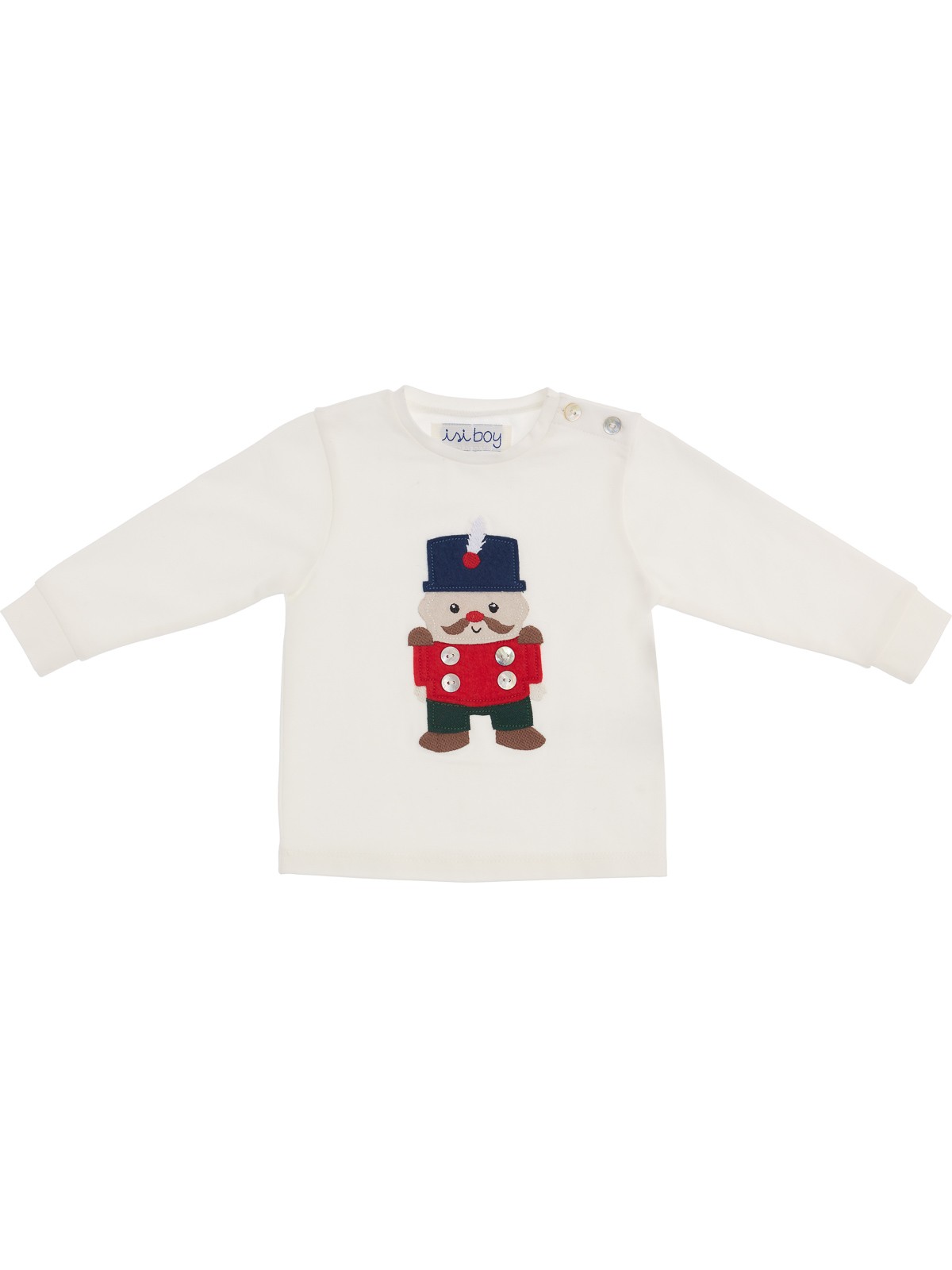 jersey T-shirt with nutcracker patch