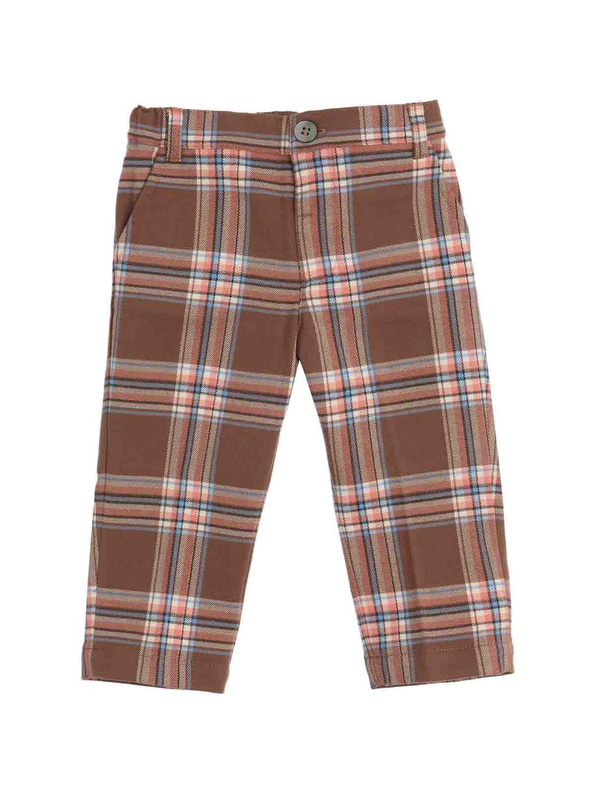 pantaloni in tartan moda