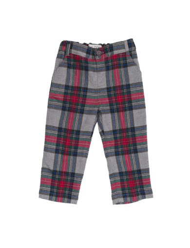 pantaloni in tartan
