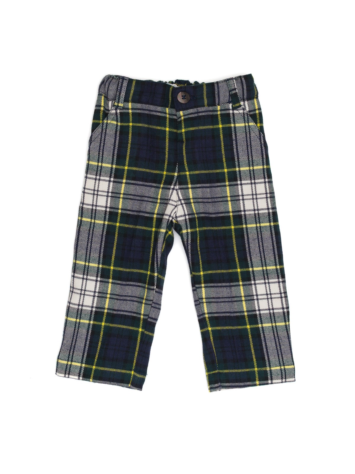 pantaloni in tartan