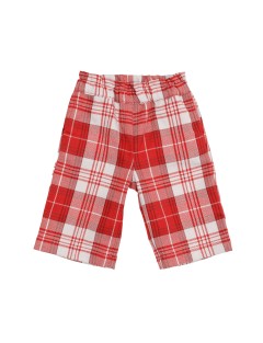 3/4 tartan trousers