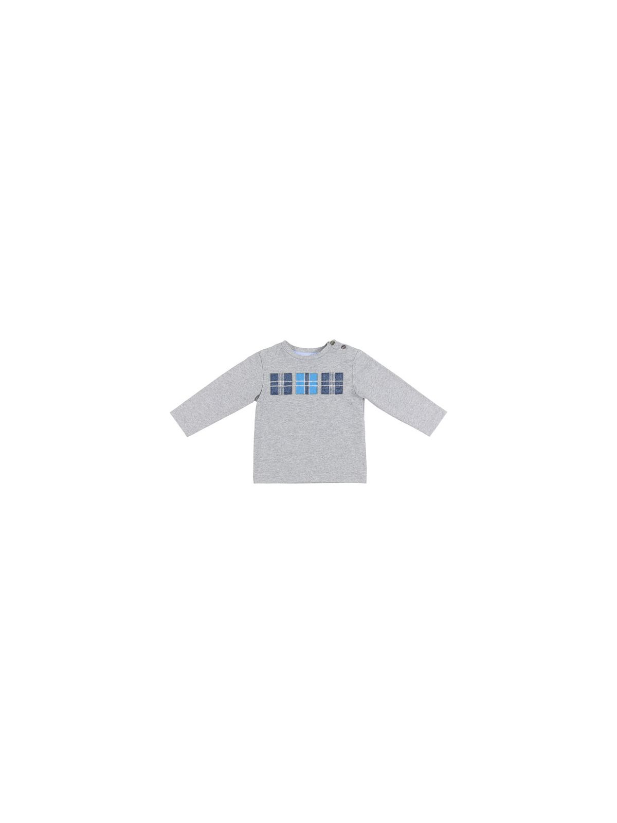t-shirt in jersey con patch