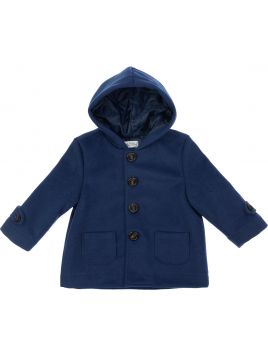 velour montgomery with hood and pockets