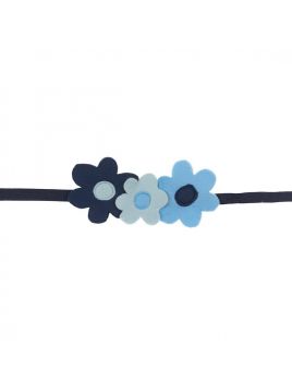 corduroy 3000 lines belt with flowers