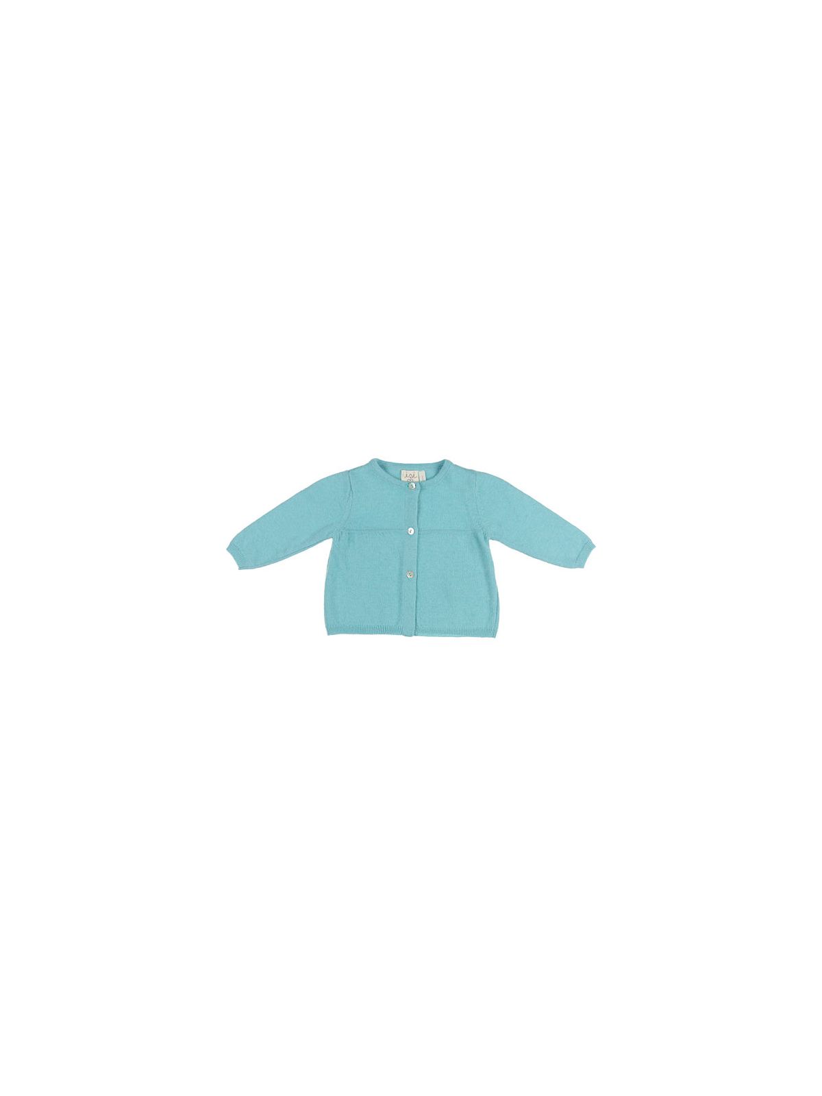 wool/cashmere cardigan with shirring