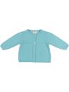 wool/cashmere cardigan with shirring