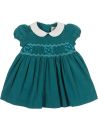 corduroy 3000 lines dress with smock