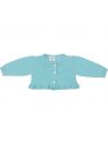giacchina in lana/cashmere con rouche