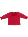 t-shirt in jersey con frill 