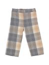 pantaloni in tartan moda alla caviglia