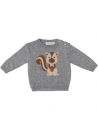 pullover in lana/cashmere con jacquard scoiattolo