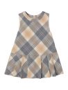 fashion tartan sleeveless dress