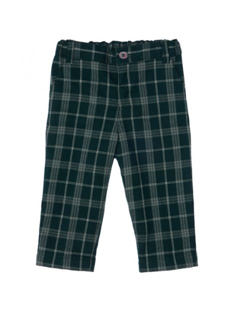 pantaloni bimbo in tartan