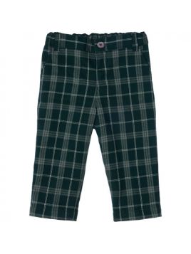 pantaloni bimbo in tartan