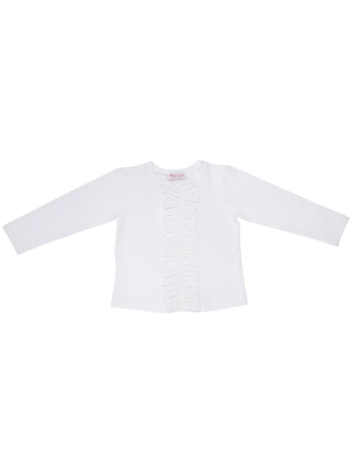 jersey t-shirt with frill 