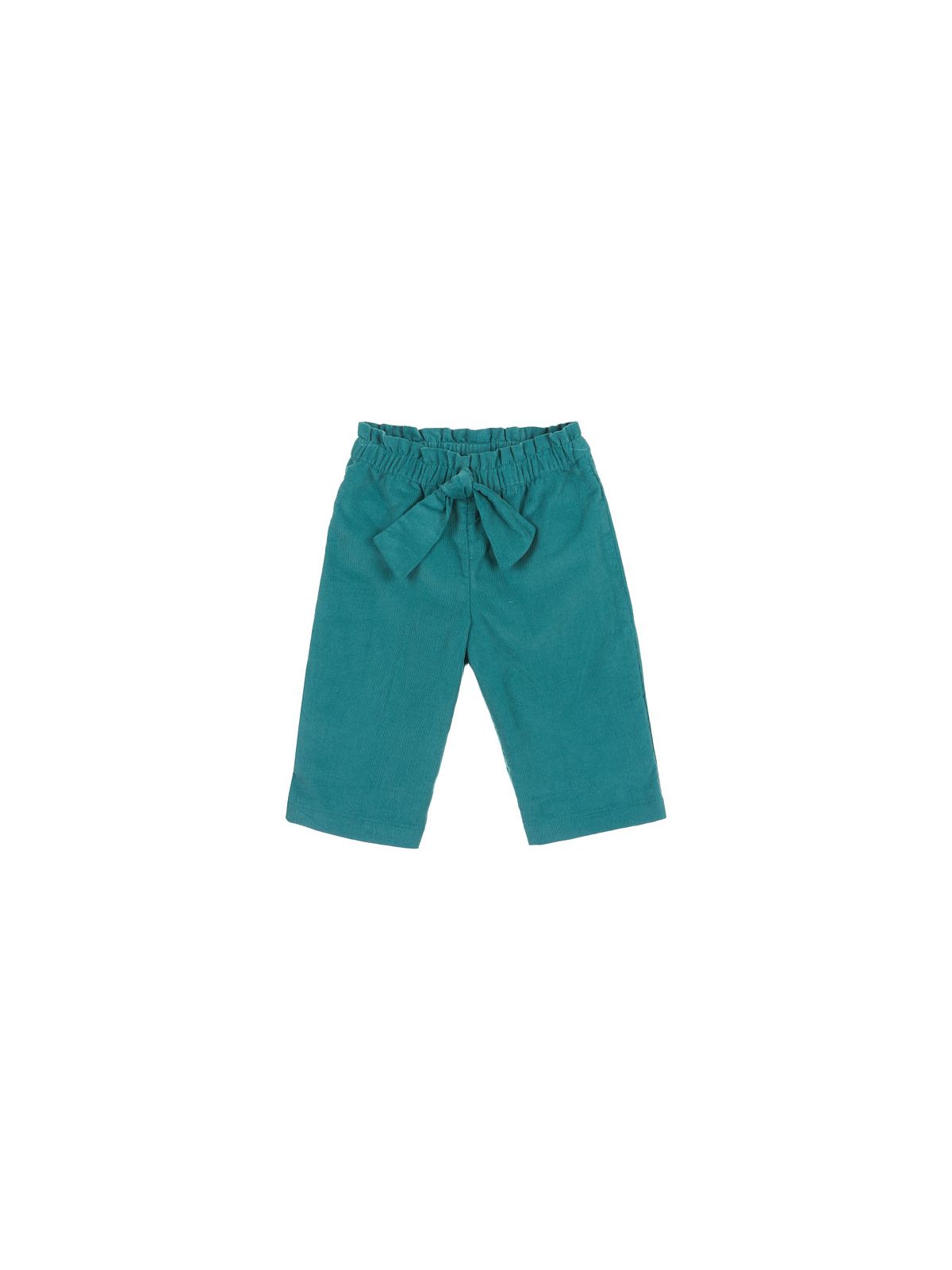 pantaloni in velluto 3000 righe con nodo