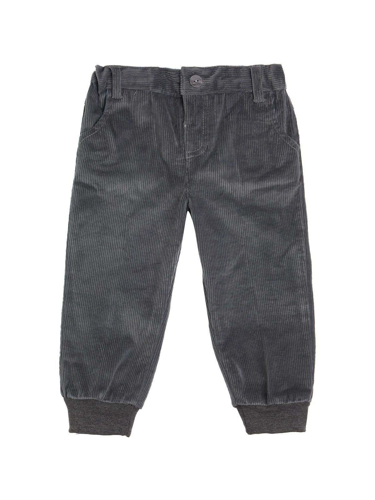 corduroy boy trousers with cuff 