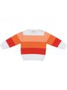pullover in cotone a righe