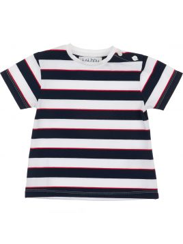 t-shirt in jersey a righe