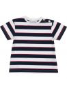 t-shirt in jersey a righe
